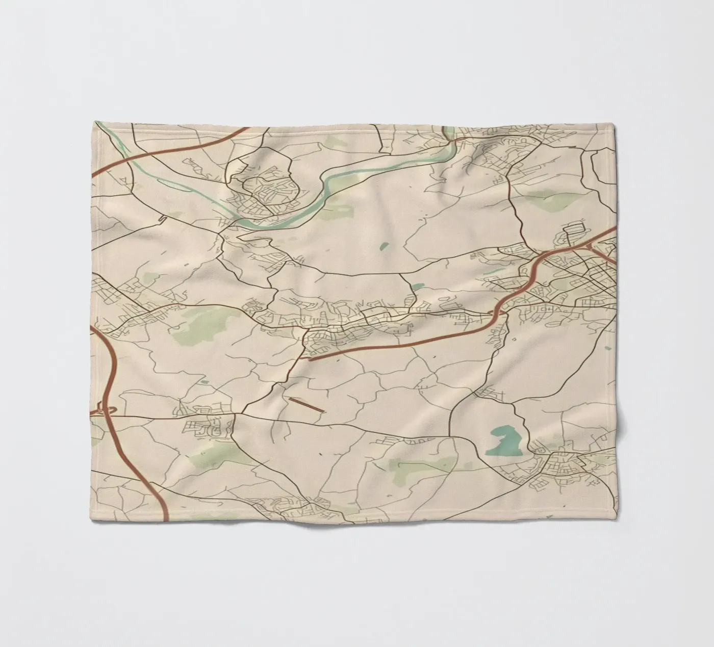 Poster fleecedeken van Jacob W MICKELSON