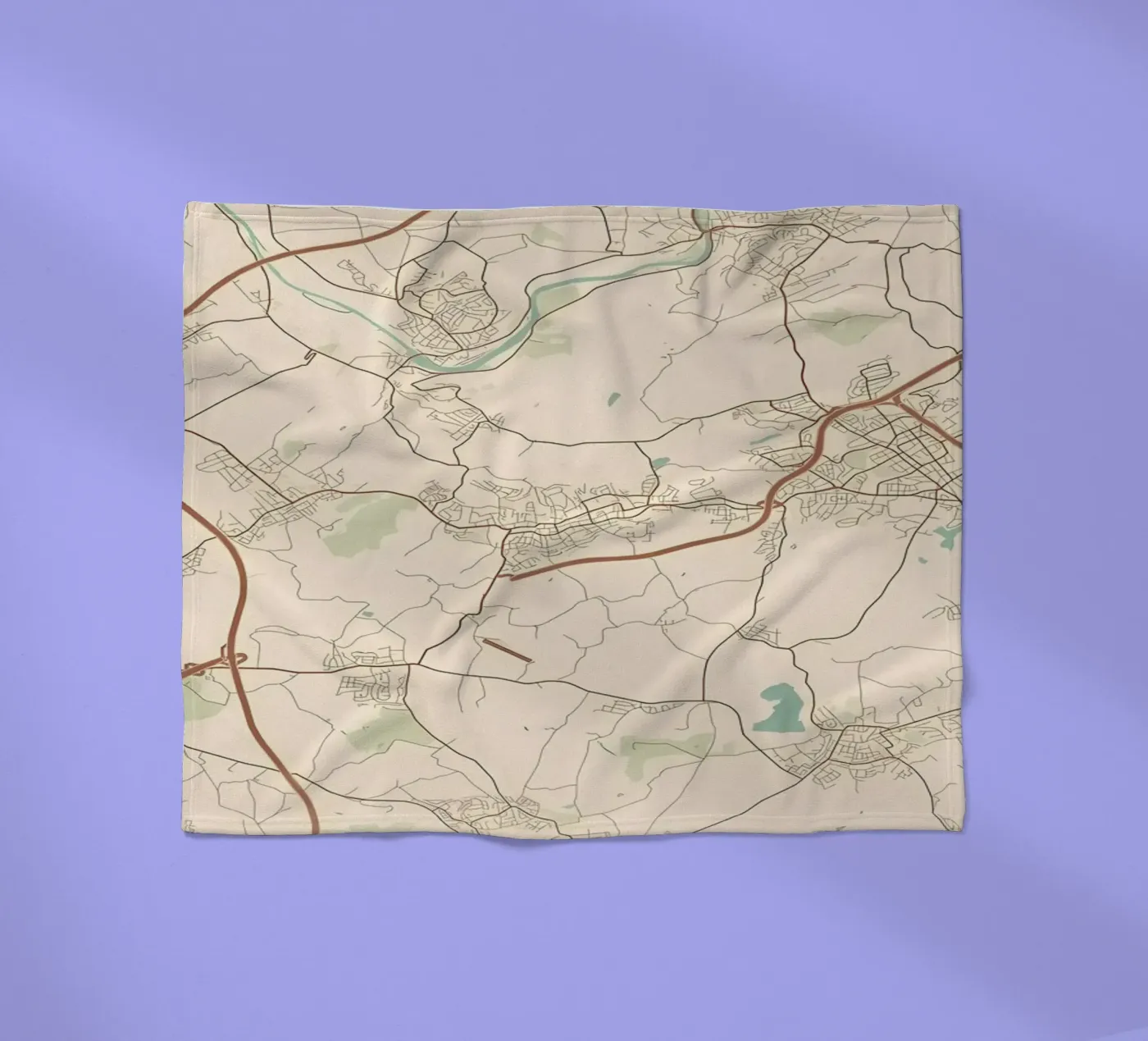 Poster fleecedeken van Jacob W MICKELSON