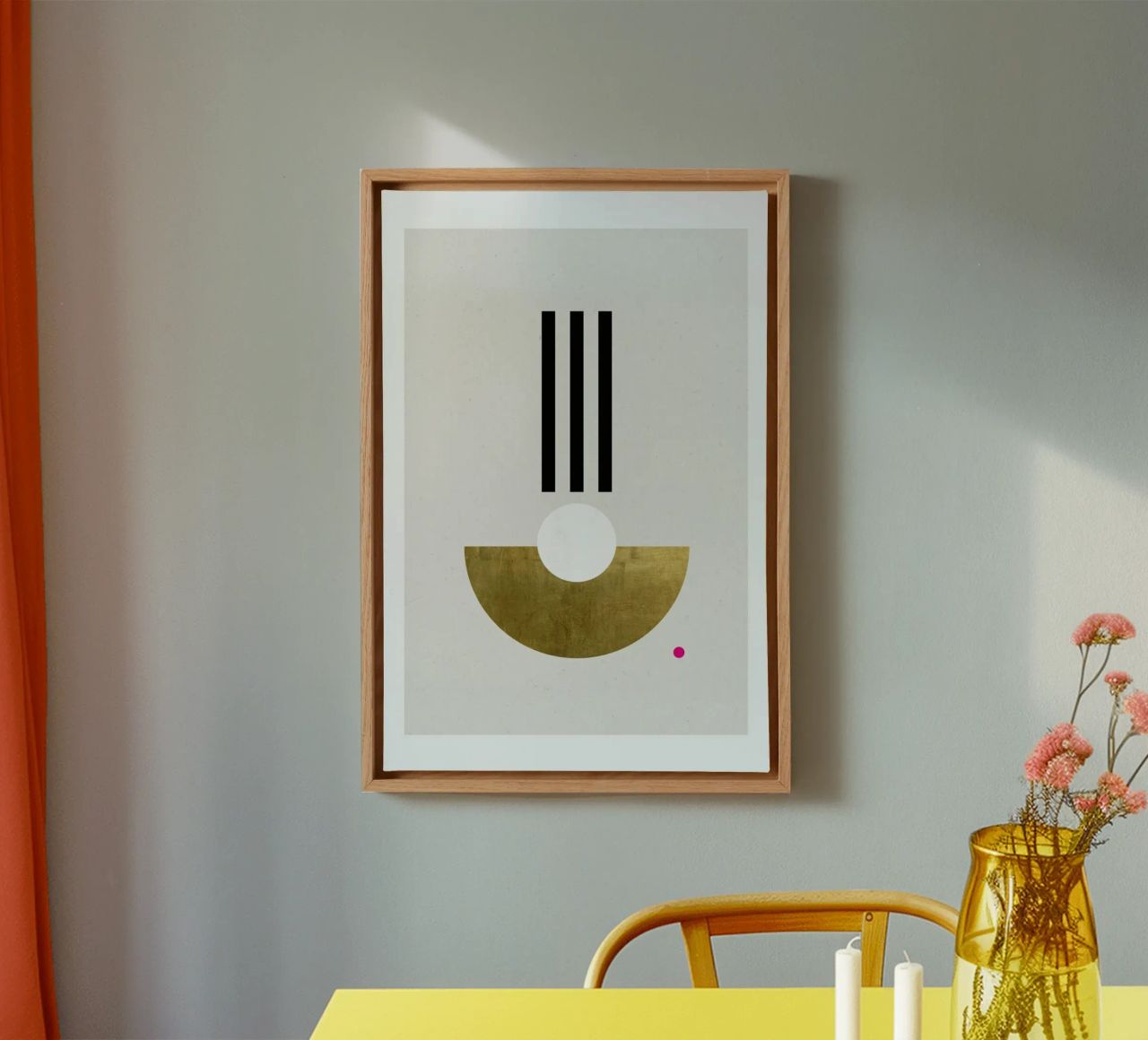 Geometry No. 3 canvas by typealive
