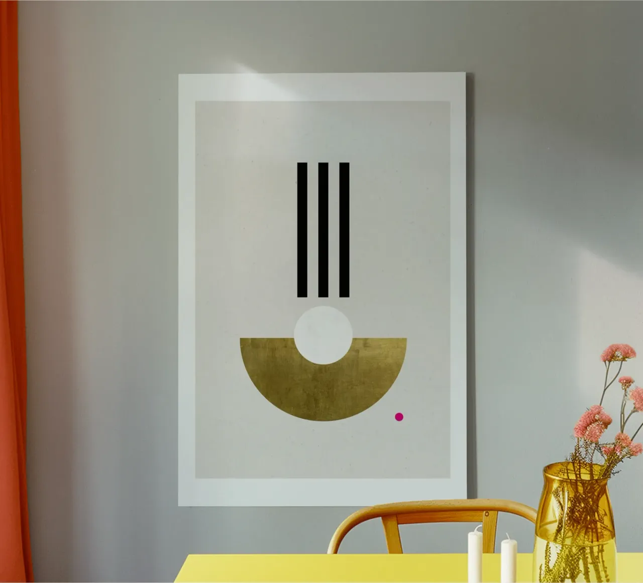 Geometry No. 3 Leinwand von typealive