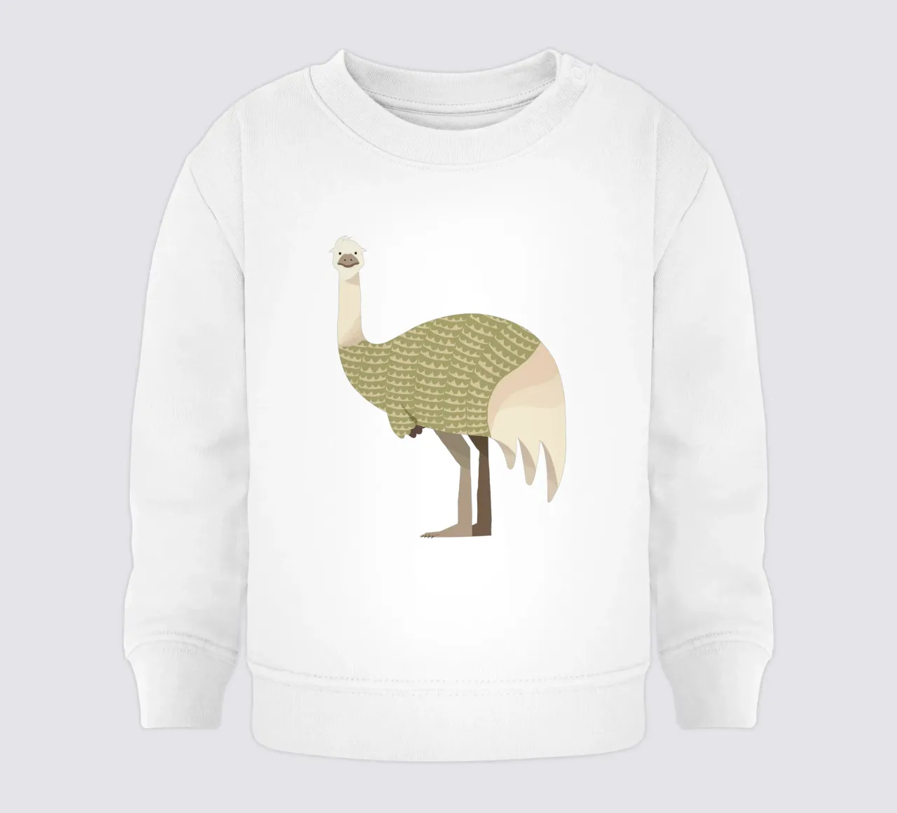 Emu stravagante felpa neonato da The Printed Sparrow