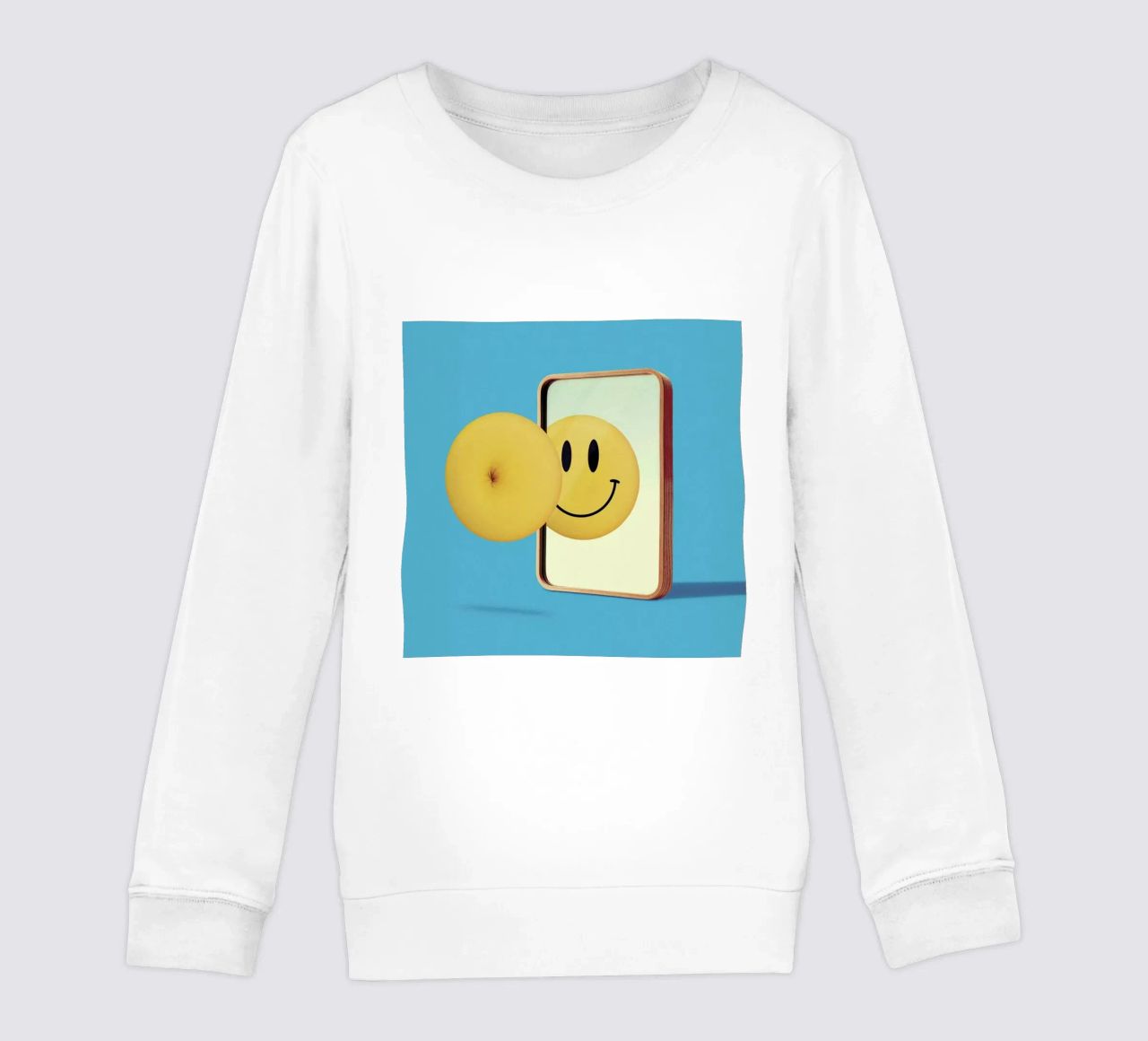 Smiley from Behind felpa bambino da suckertom