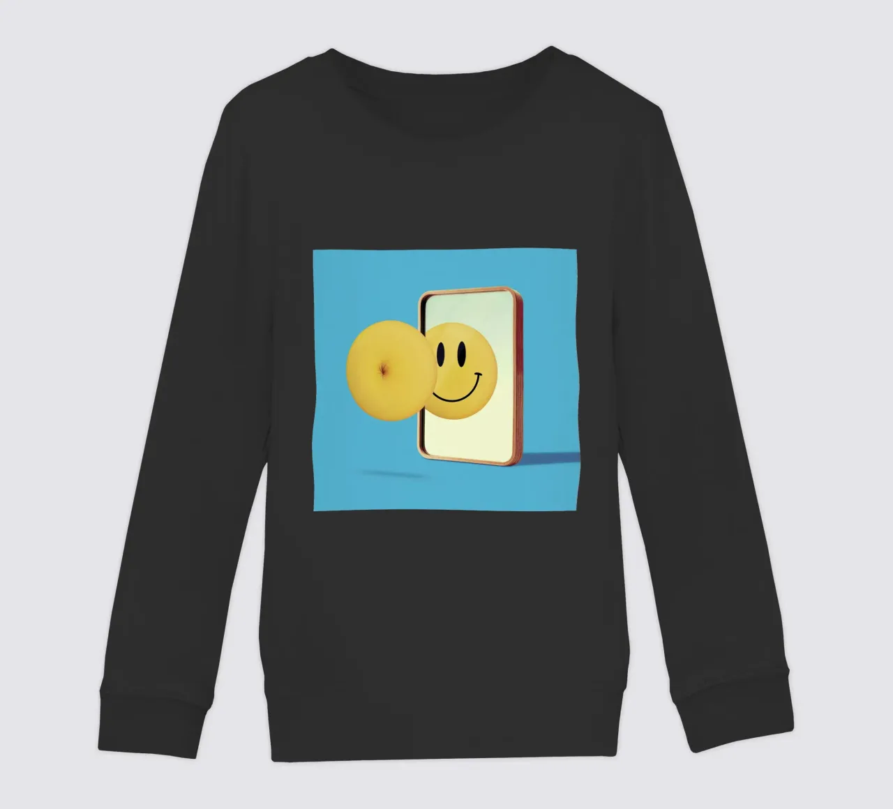 Smiley from Behind felpa bambino da suckertom