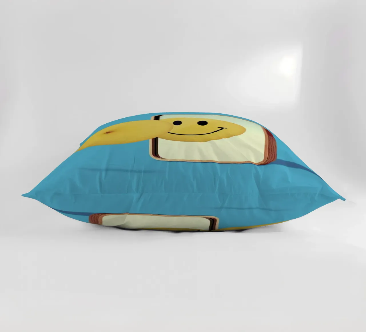 Smiley from Behind cuscino da suckertom