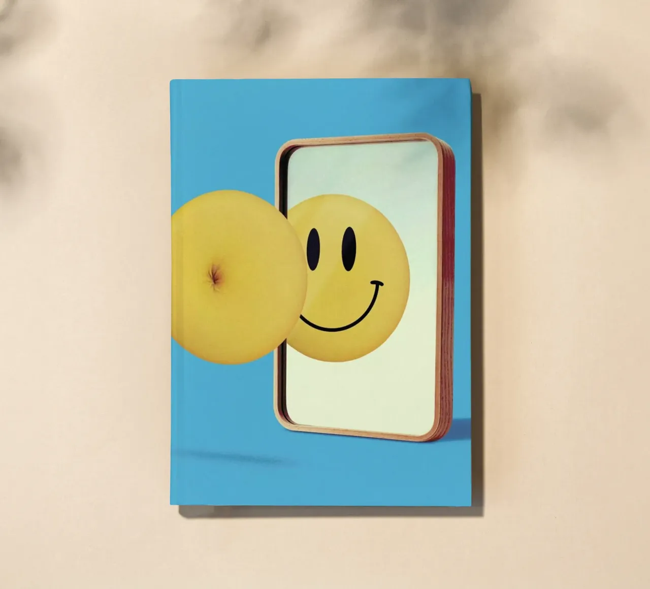 Smiley from Behind notebook by suckertom