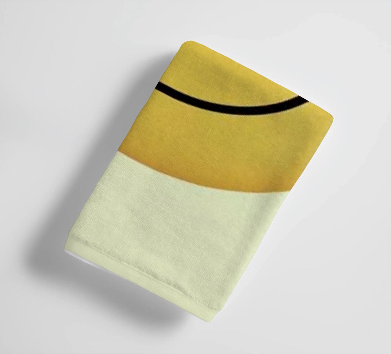 Smiley from Behind towel by suckertom
