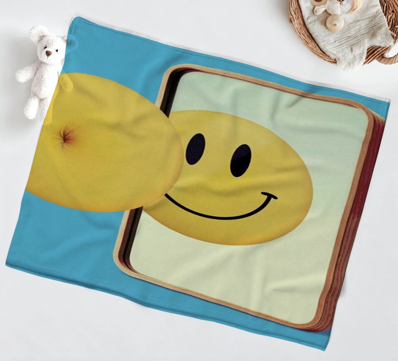 Smiley from Behind coperta in pile da suckertom