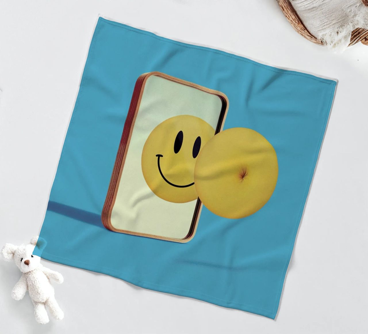 Smiley from Behind coperta in pile da suckertom