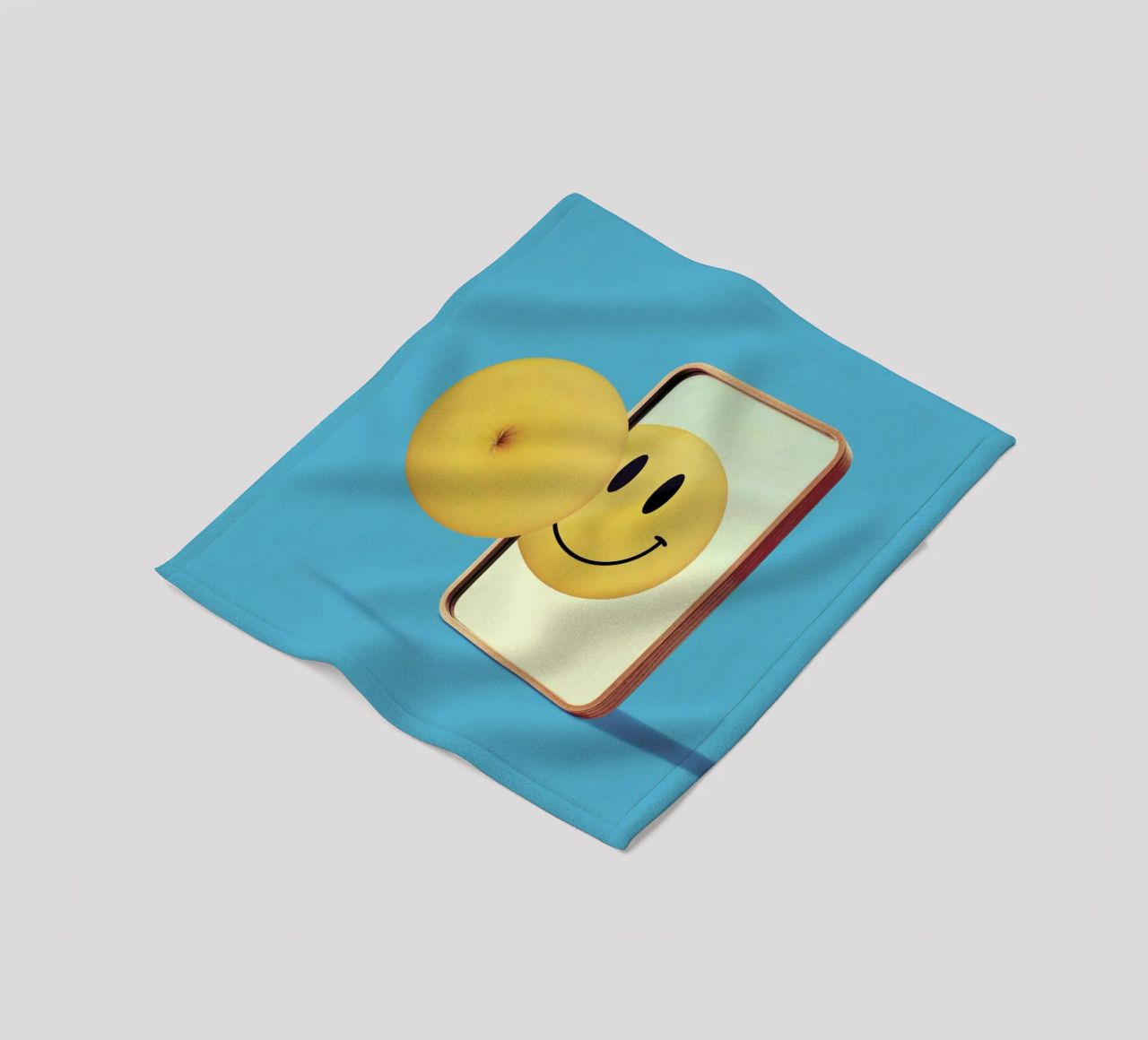 Smiley from Behind coperta in pile da suckertom