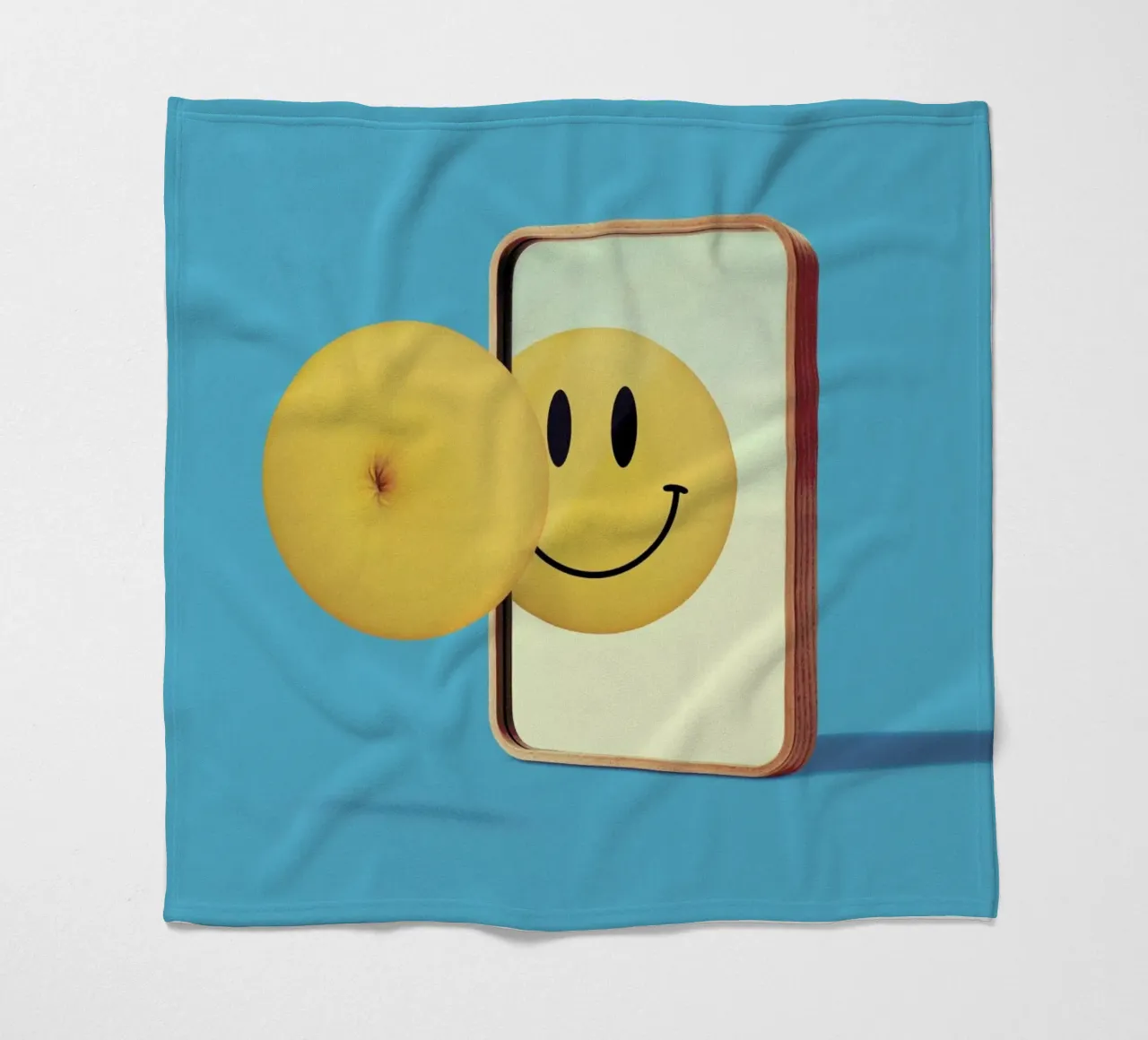 Smiley from Behind coperta in pile da suckertom