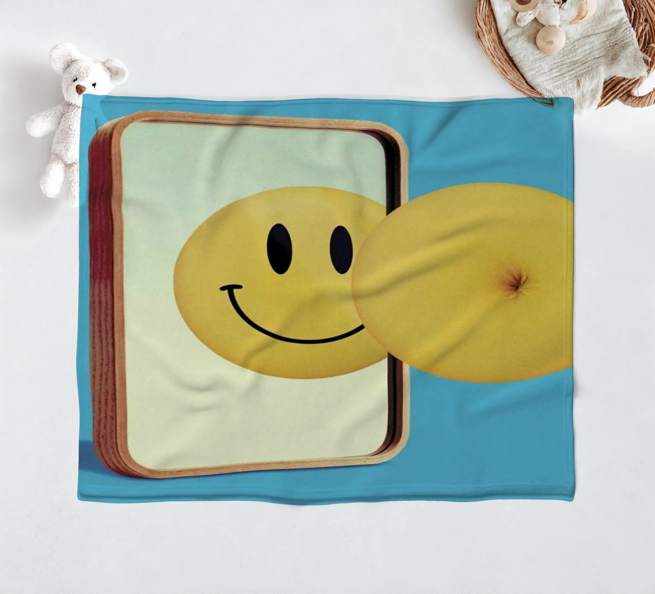 Smiley from Behind coperta in pile da suckertom