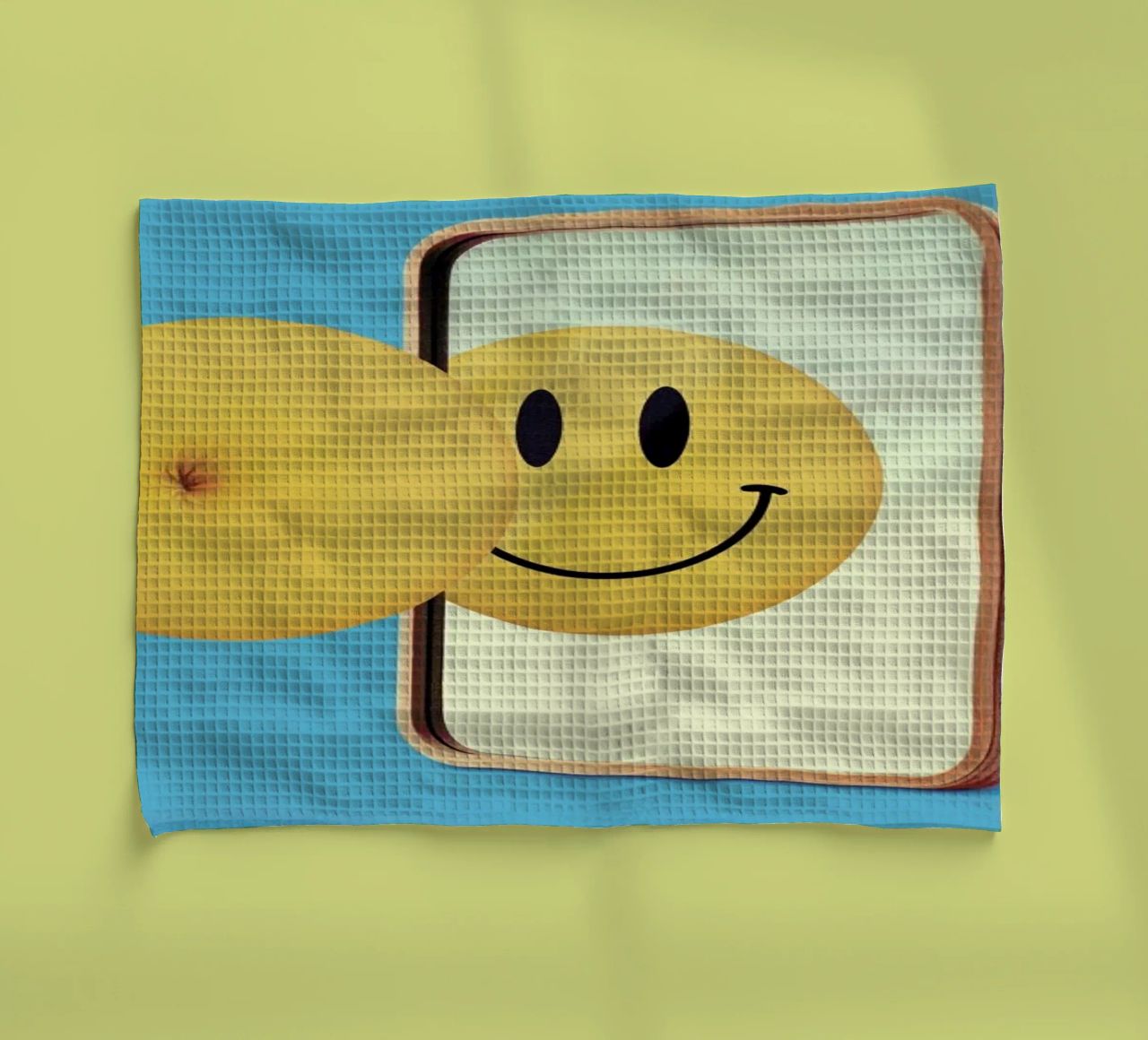 Smiley from Behind Geschirrtuch von suckertom