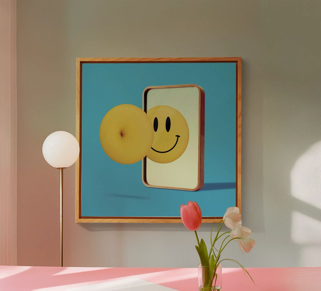 Smiley from Behind plexiglass da suckertom