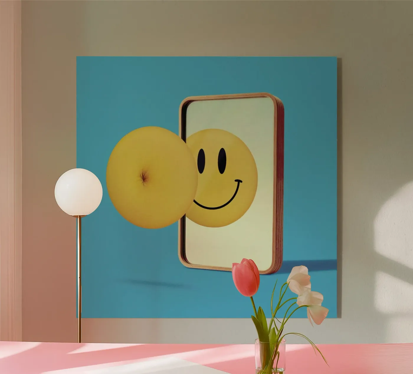 Smiley from Behind plexiglass da suckertom