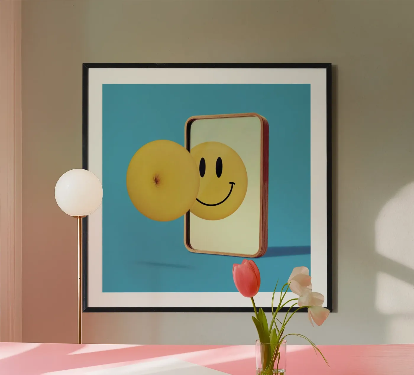 Smiley from Behind poster da suckertom
