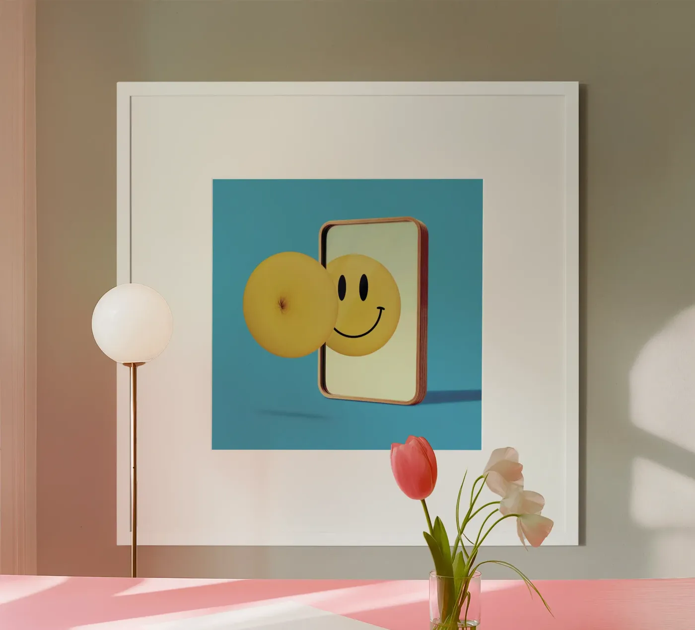 Smiley from Behind poster da suckertom