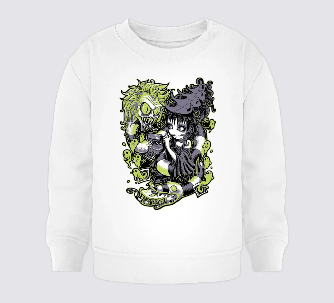Witch Art Design baby sweatshirt by nirwanaart