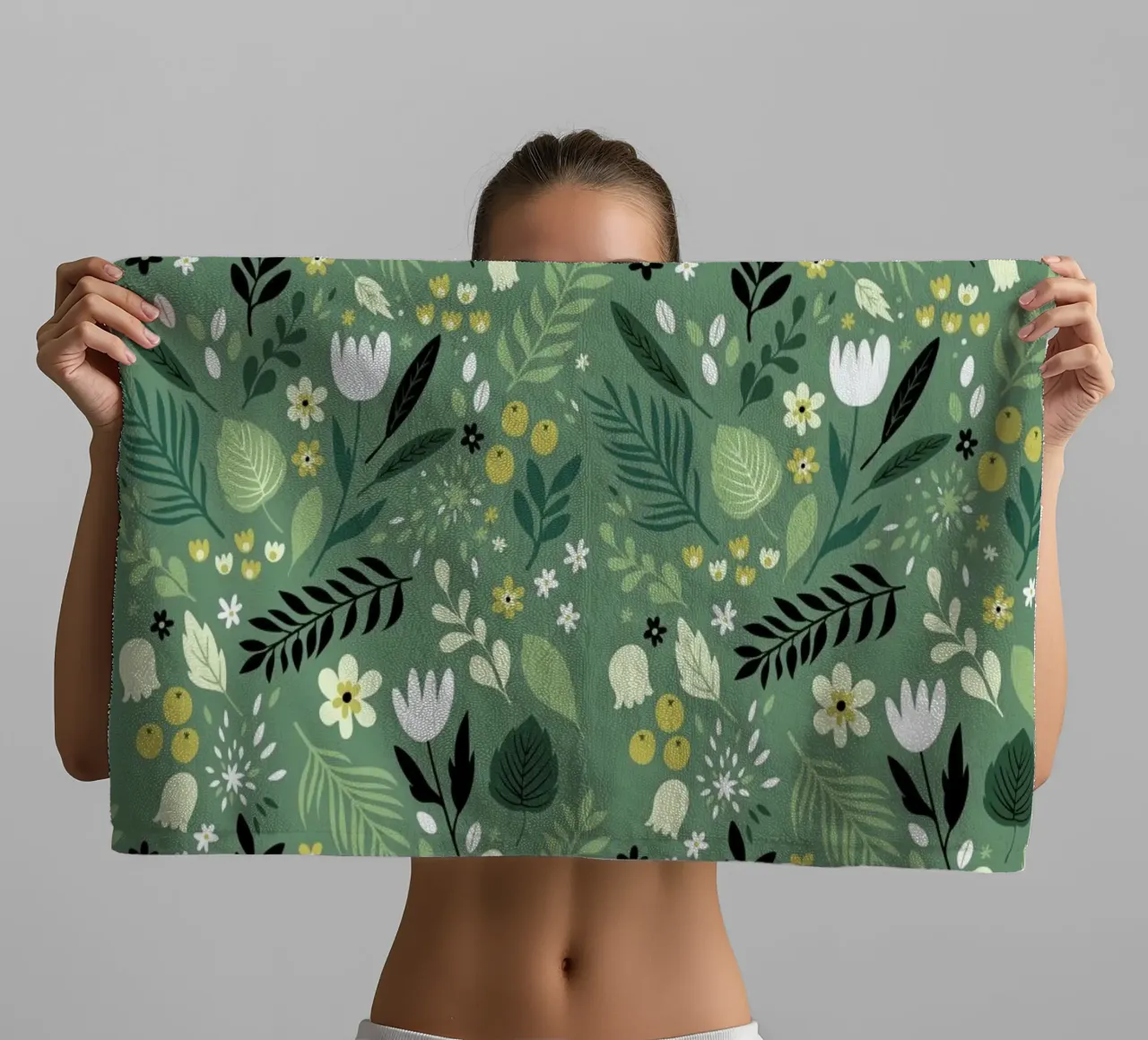 Frühlingswald asciugamano da bagno da A Nordic Girl