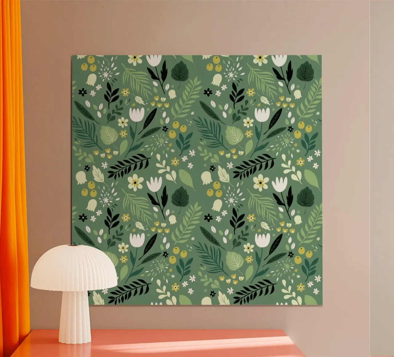 Frühlingswald poster da A Nordic Girl