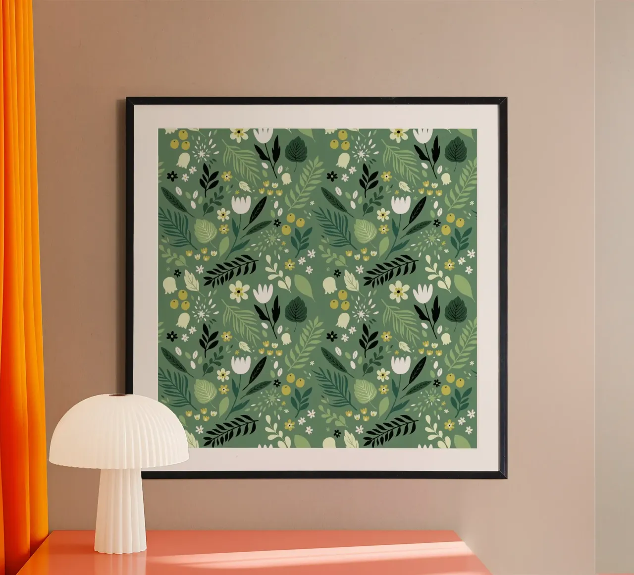 Frühlingswald poster da A Nordic Girl