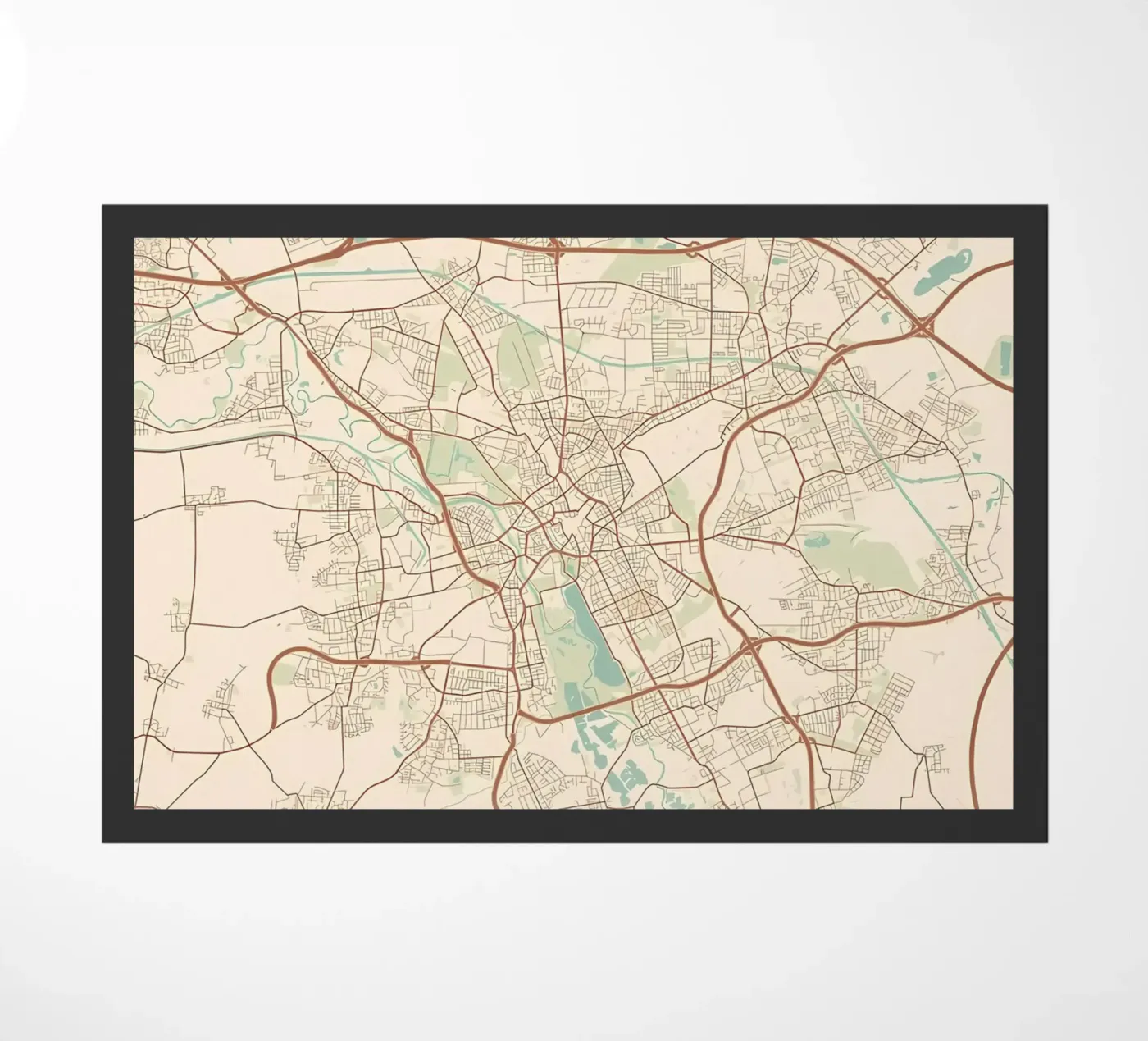 Hanover DE doormat by Jacob W MICKELSON