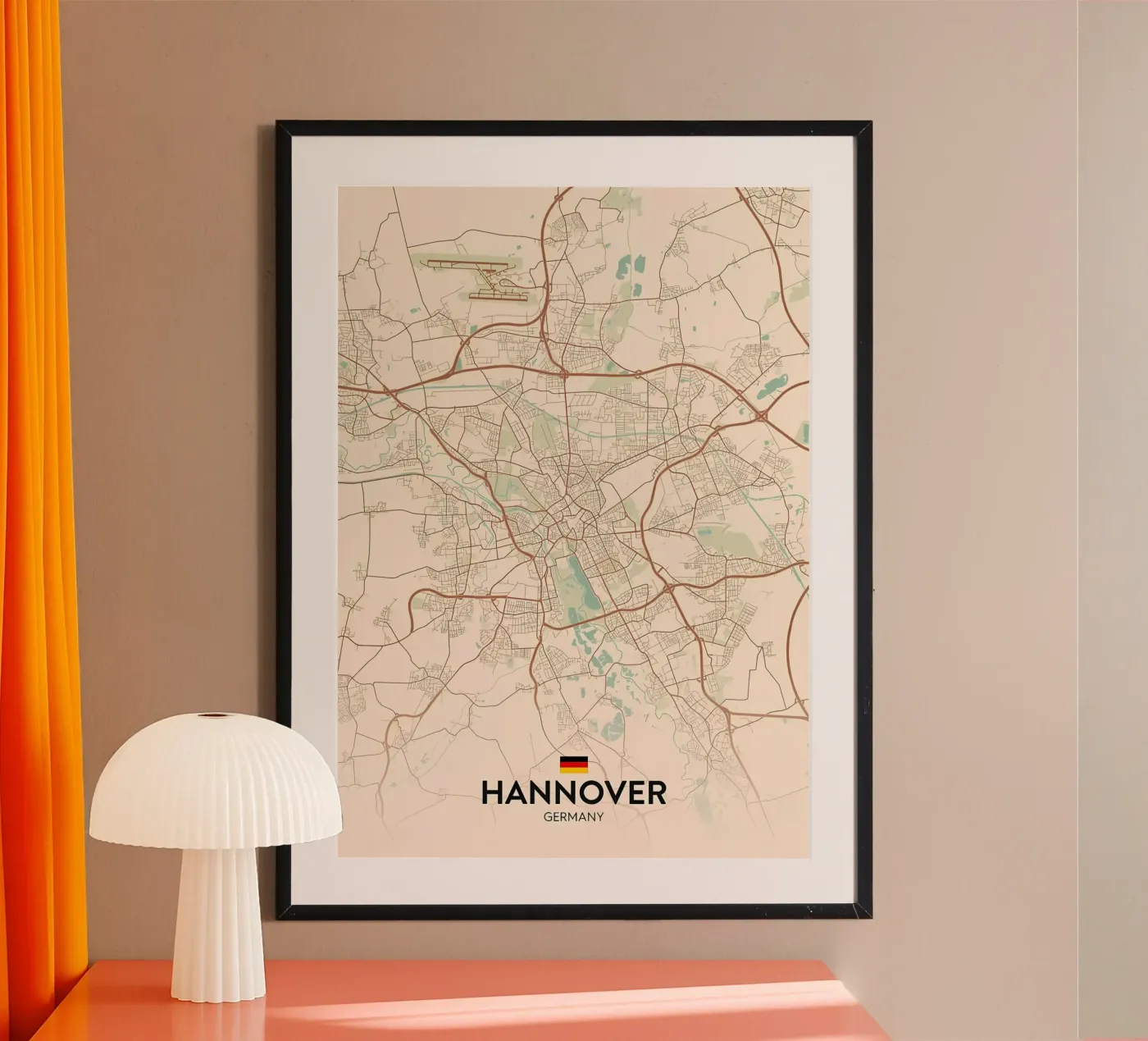 Hannover DE poster da Jacob W MICKELSON