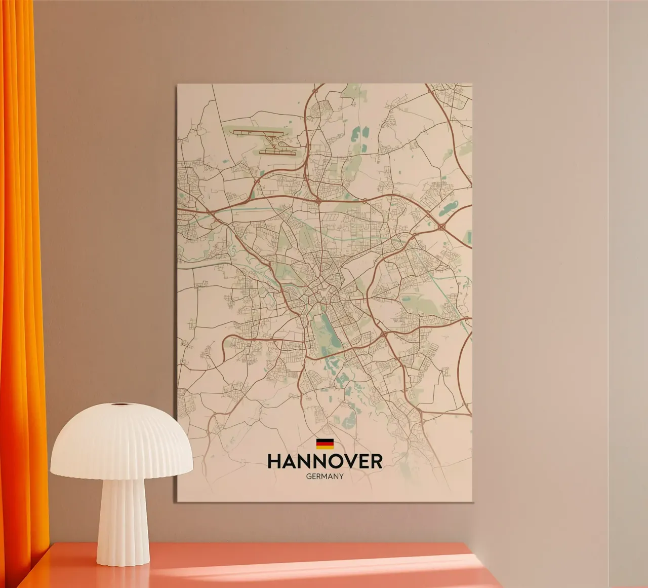 Hannover DE poster da Jacob W MICKELSON