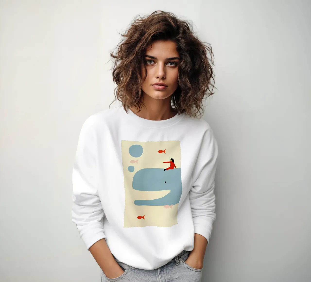 An Ocean Adventure sweatshirt by Little Flourishes
