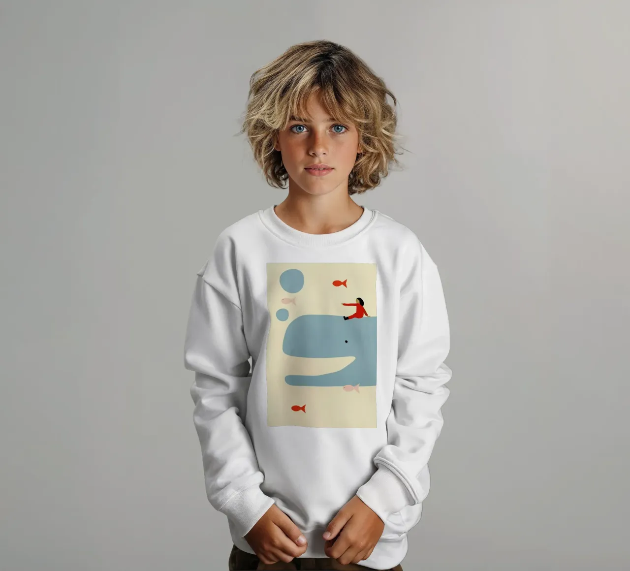 An Ocean Adventure felpa bambino da Little Flourishes