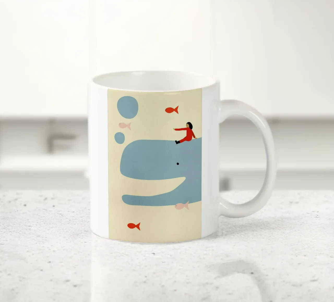 An Ocean Adventure tazza in ceramica da Little Flourishes