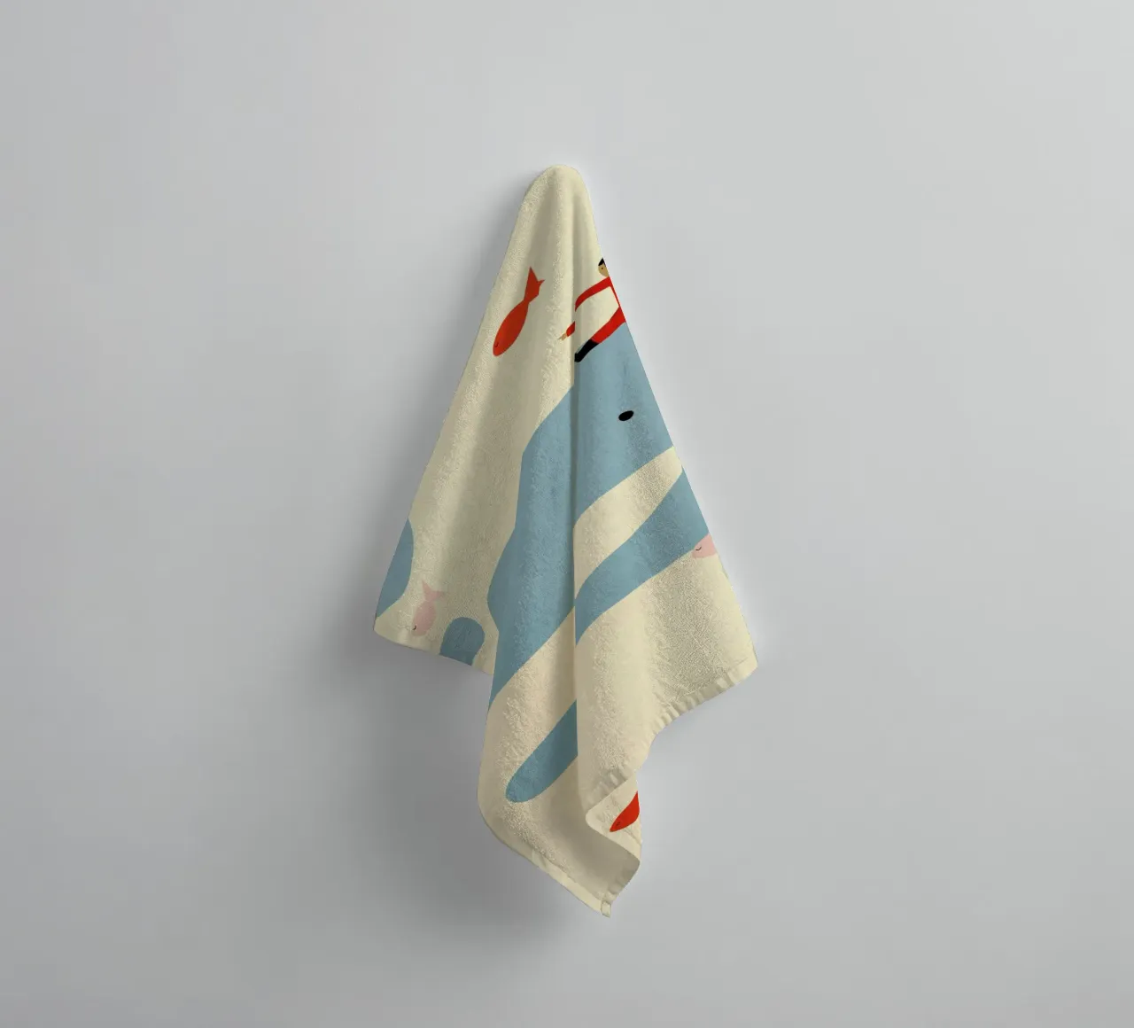 An Ocean Adventure asciugamano da bagno da Little Flourishes