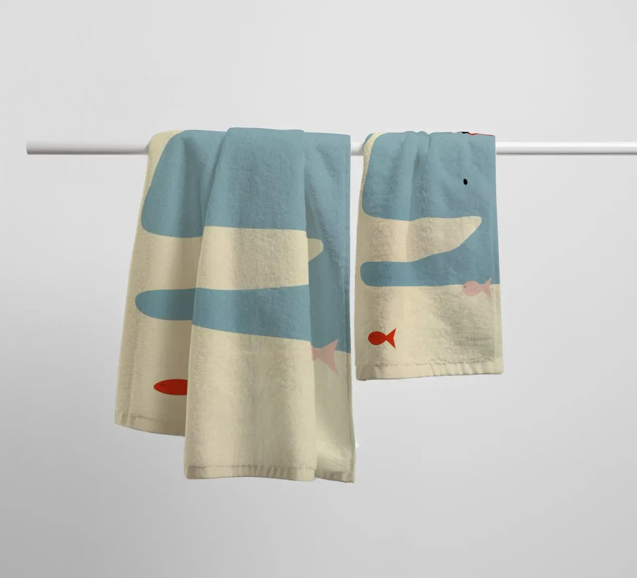An Ocean Adventure asciugamano da bagno da Little Flourishes