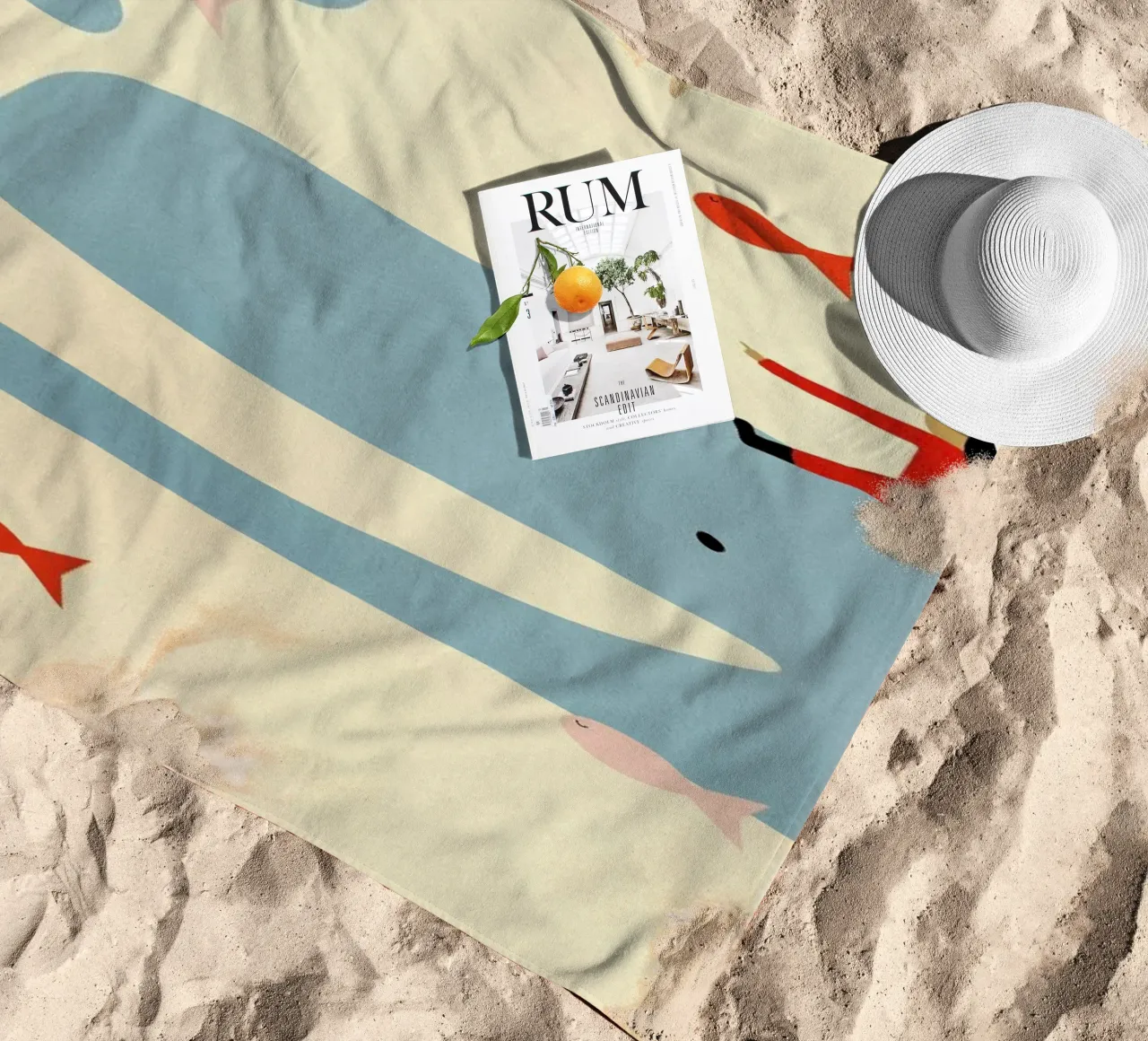 An Ocean Adventure telo mare da Little Flourishes