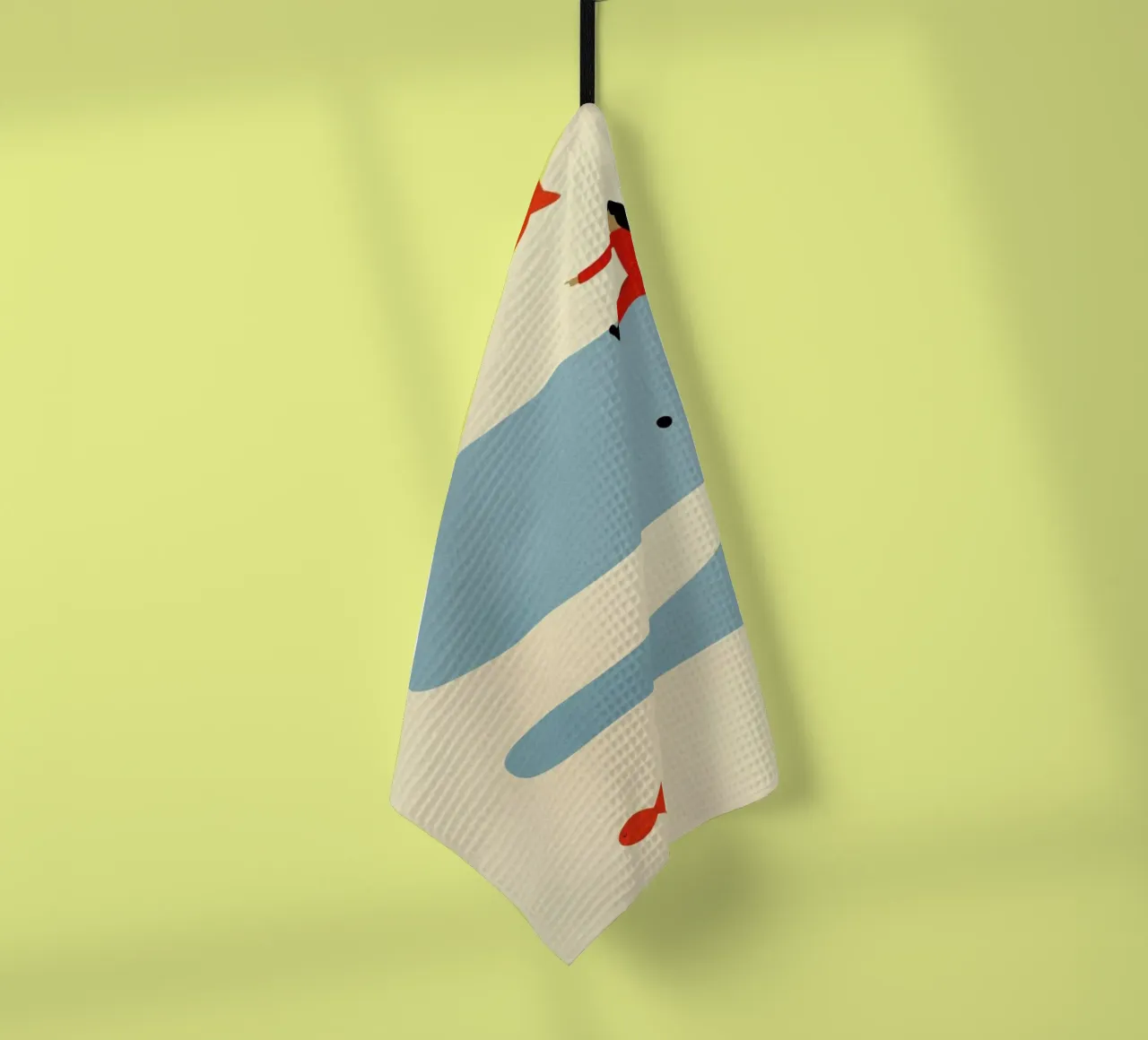 An Ocean Adventure tea towel by Little Flourishes