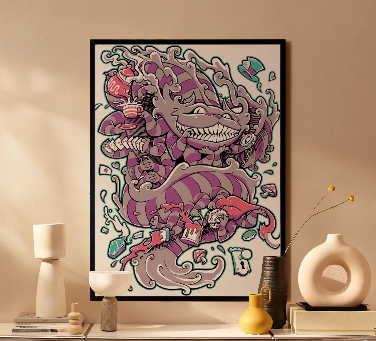 Design dell'arte del serpente carta hahnemühle da nirwanaart