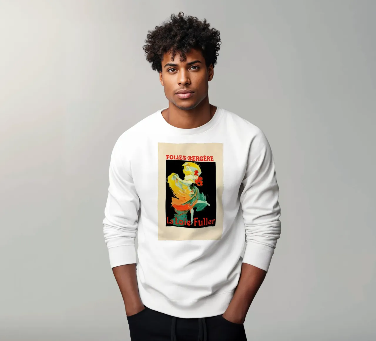 Folies-Berg - Jules Chéret sweatshirt by Artokoloro Quint Lox Ltd