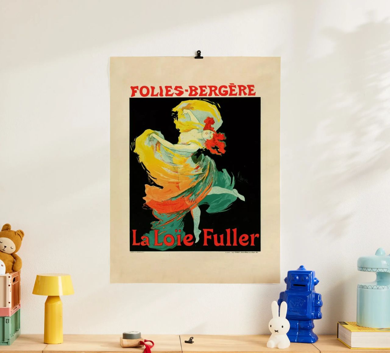 Folies-Berg - Jules Chéret poster da Artokoloro Quint Lox Ltd