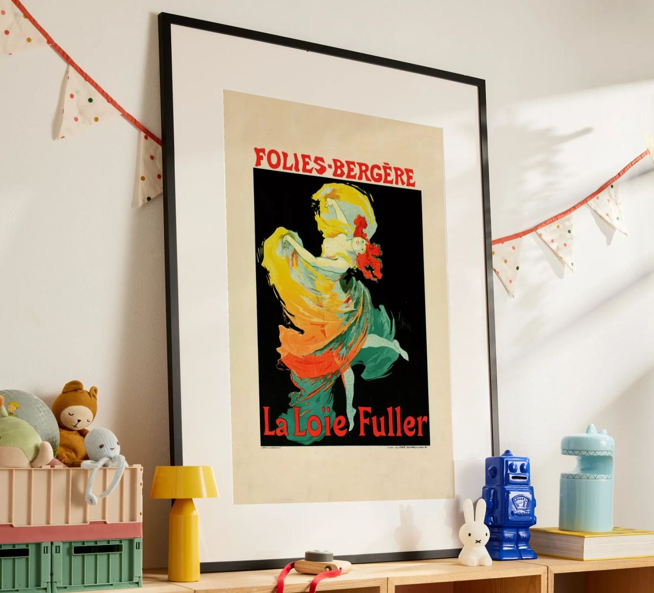 Folies-Berg - Jules Chéret poster da Artokoloro Quint Lox Ltd