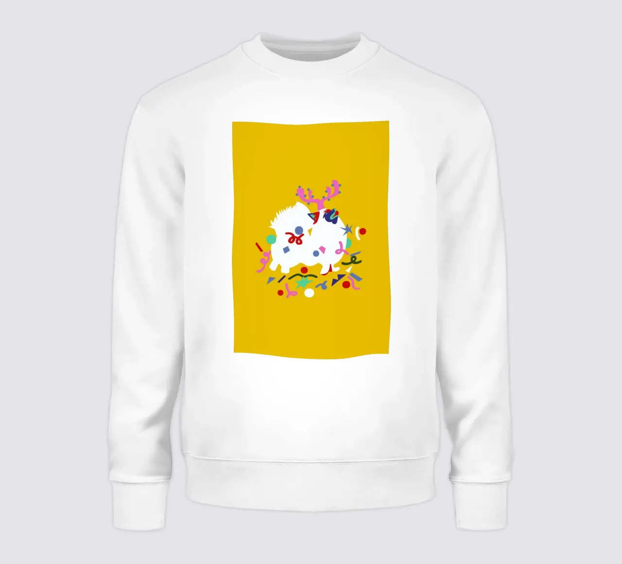 Xmas Pom Pom sudadera de Mariery Young