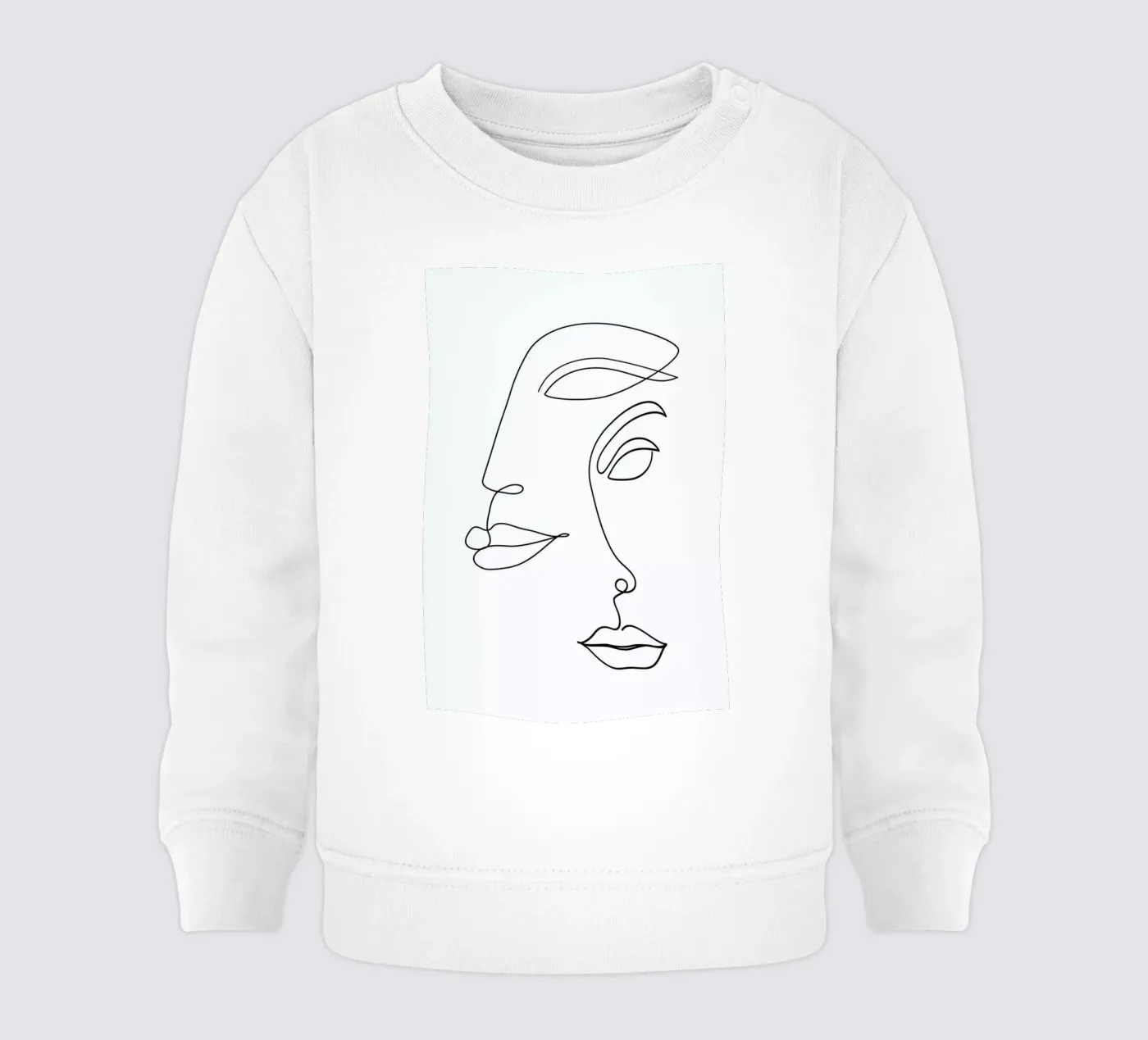 Two Faced felpa neonato da Honeymoon Hotel