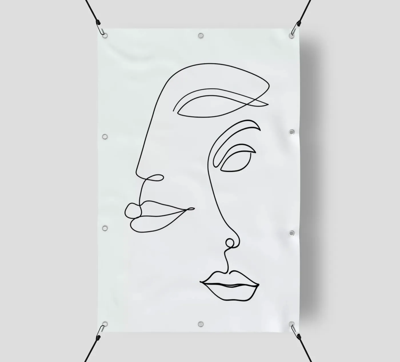 Two Faced PVC Plane von Honeymoon Hotel