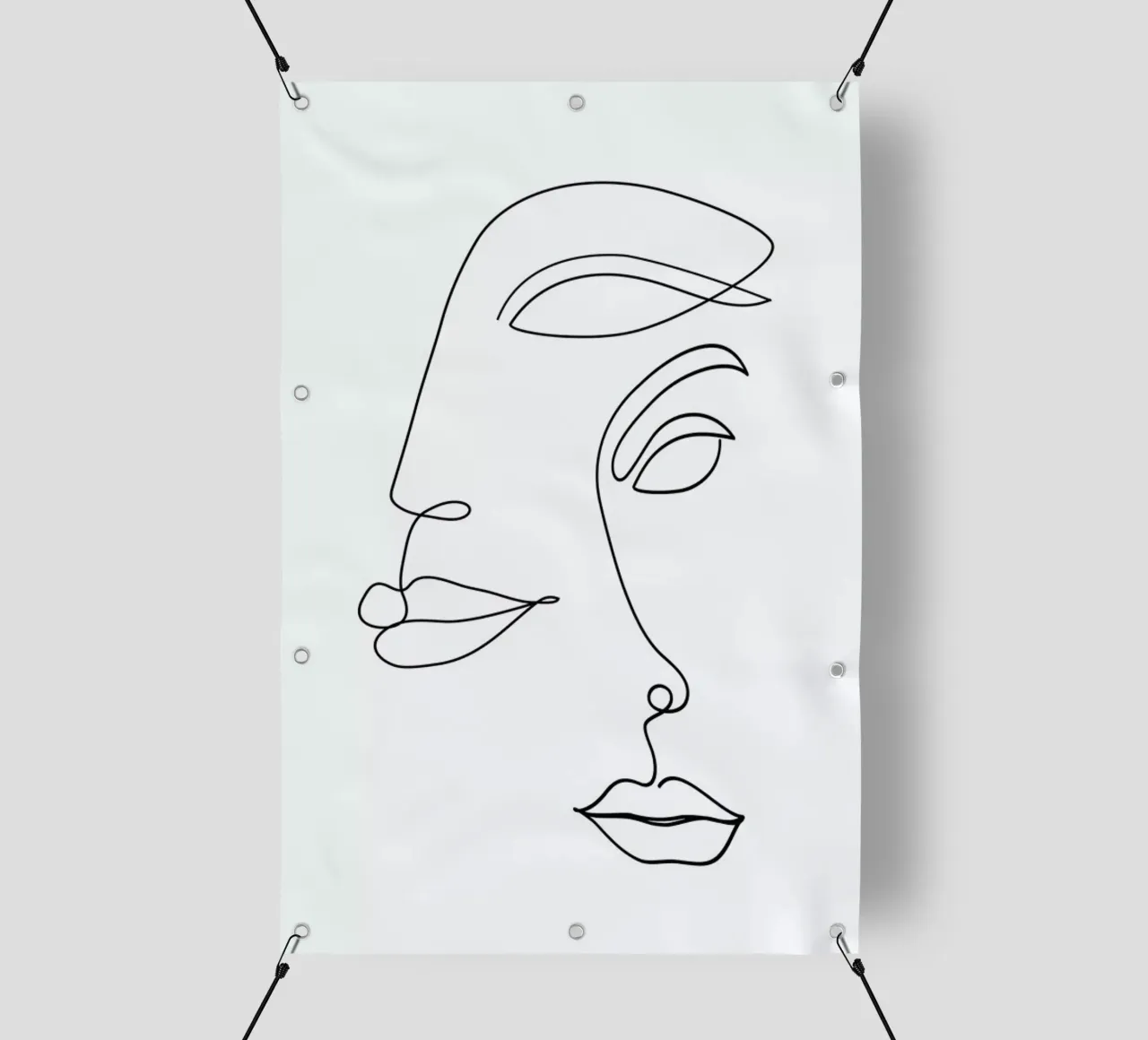 Two Faced telo in pvc da Honeymoon Hotel