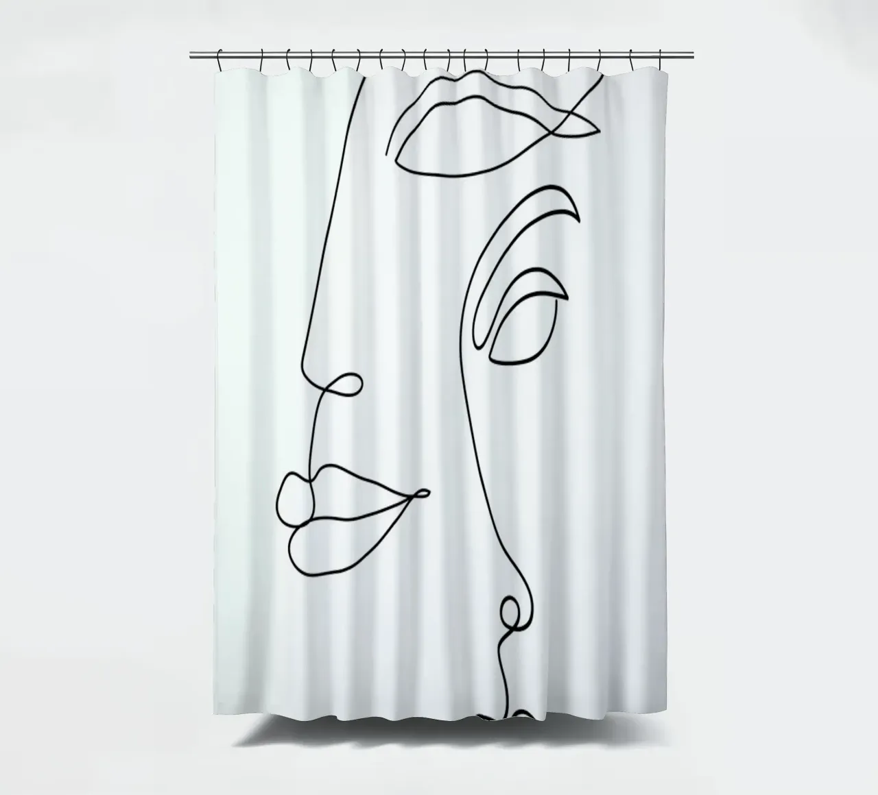 Two Faced douchegordijn van Honeymoon Hotel