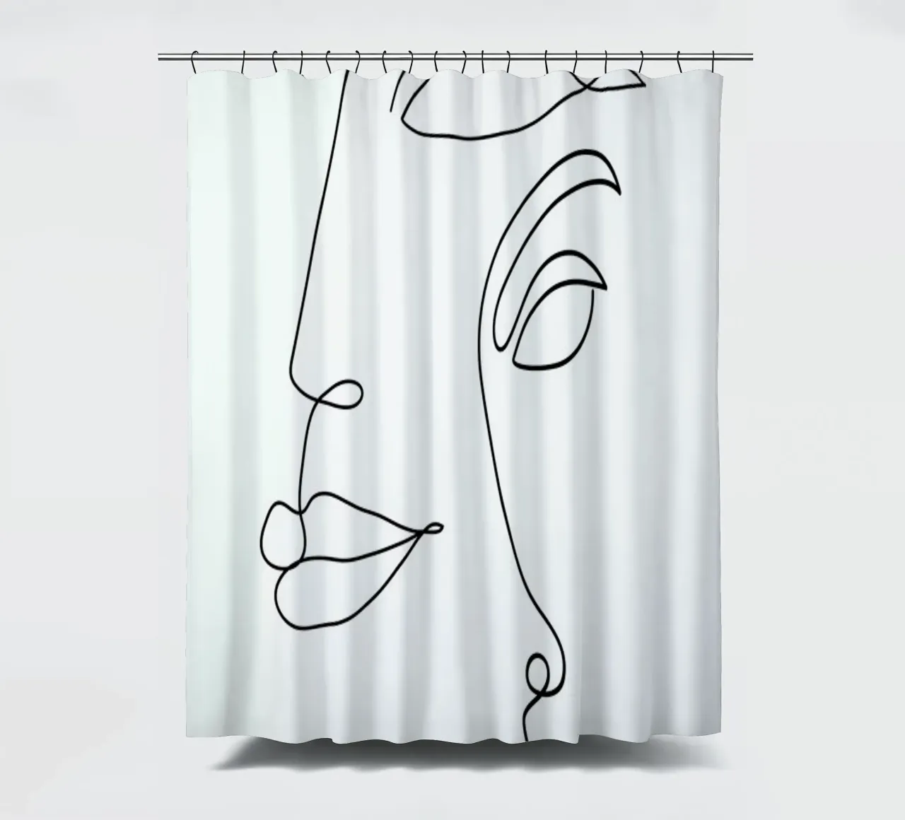 Two Faced douchegordijn van Honeymoon Hotel