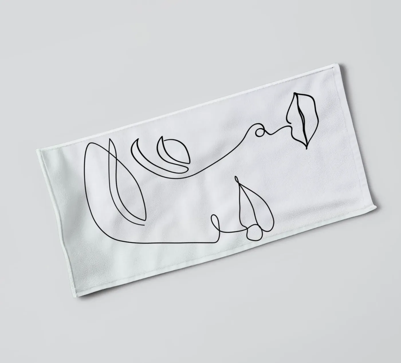 Two Faced badhanddoek van Honeymoon Hotel