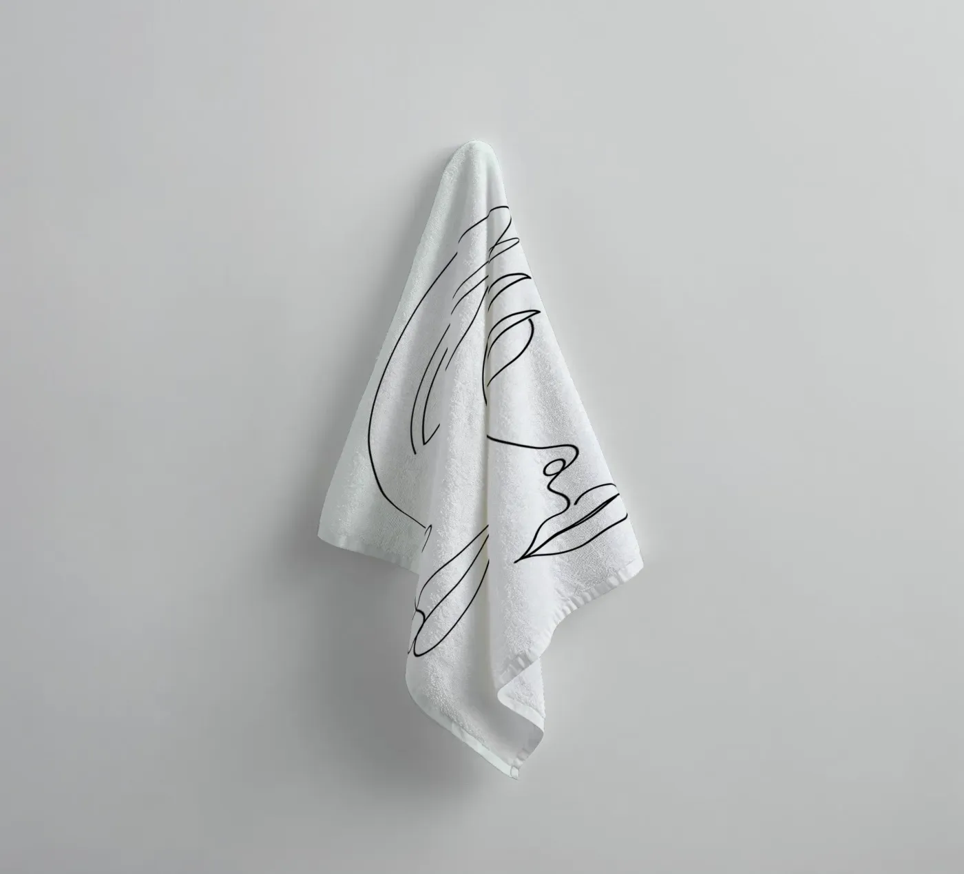 Two Faced badhanddoek van Honeymoon Hotel