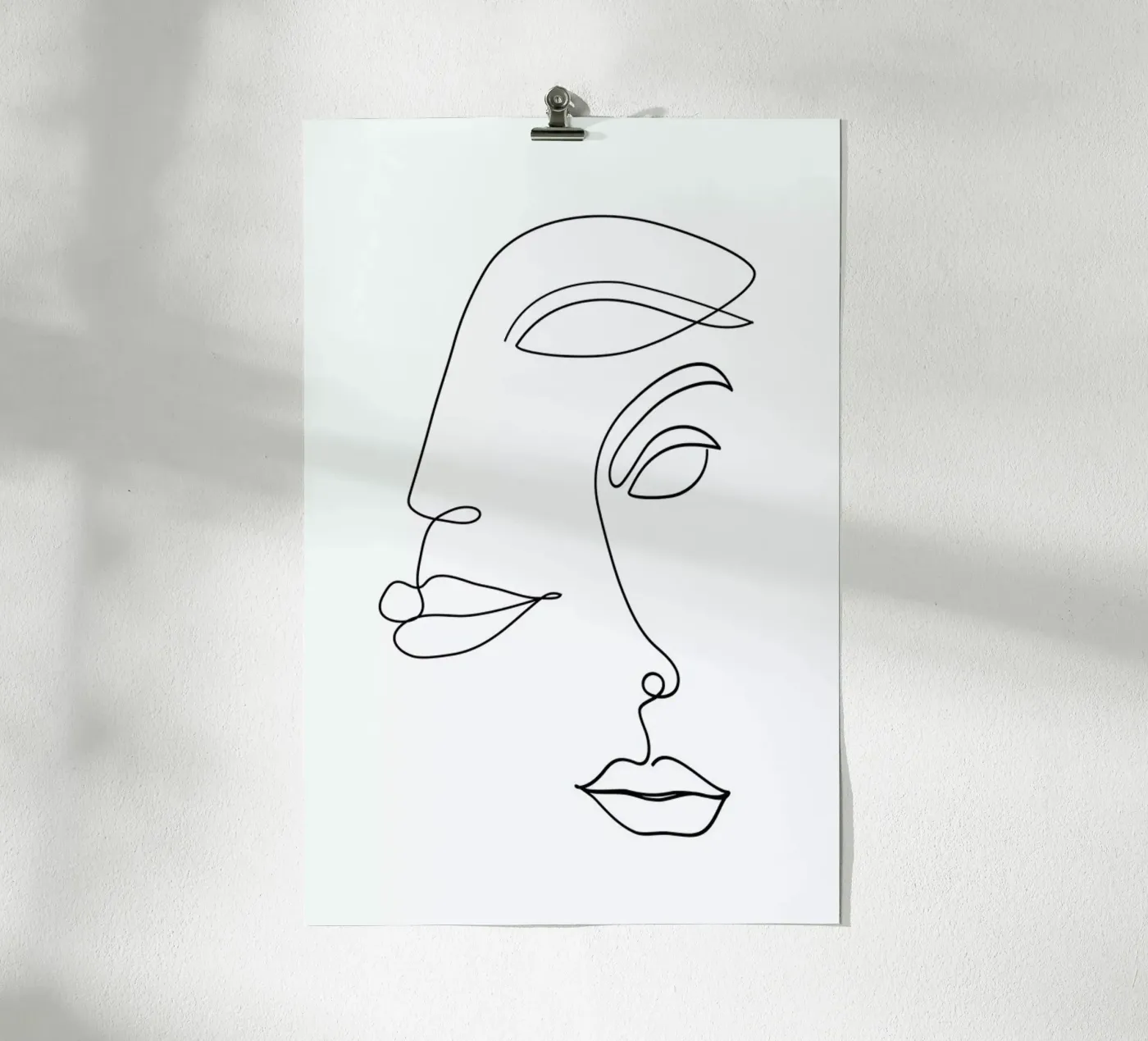 Two Faced poster van Honeymoon Hotel