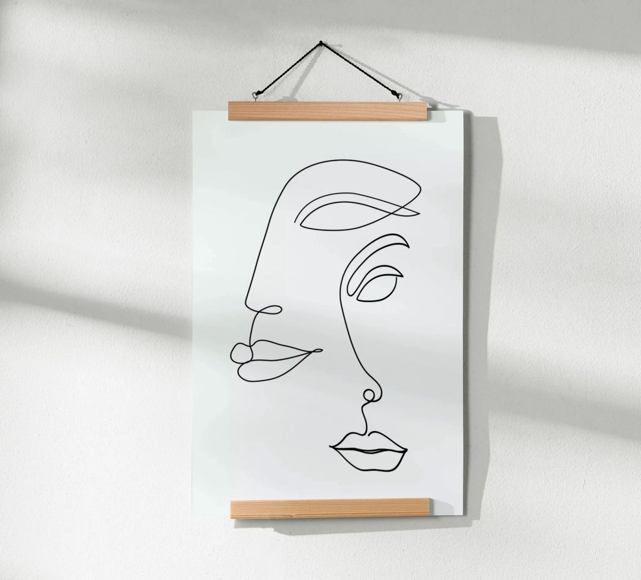 Two Faced Poster von Honeymoon Hotel