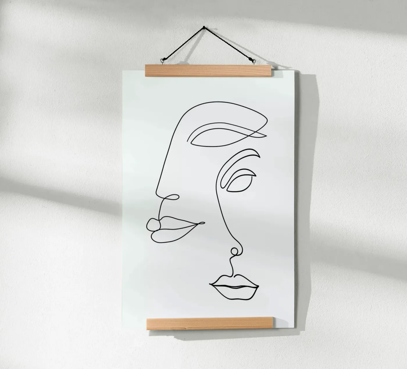 Two Faced poster van Honeymoon Hotel