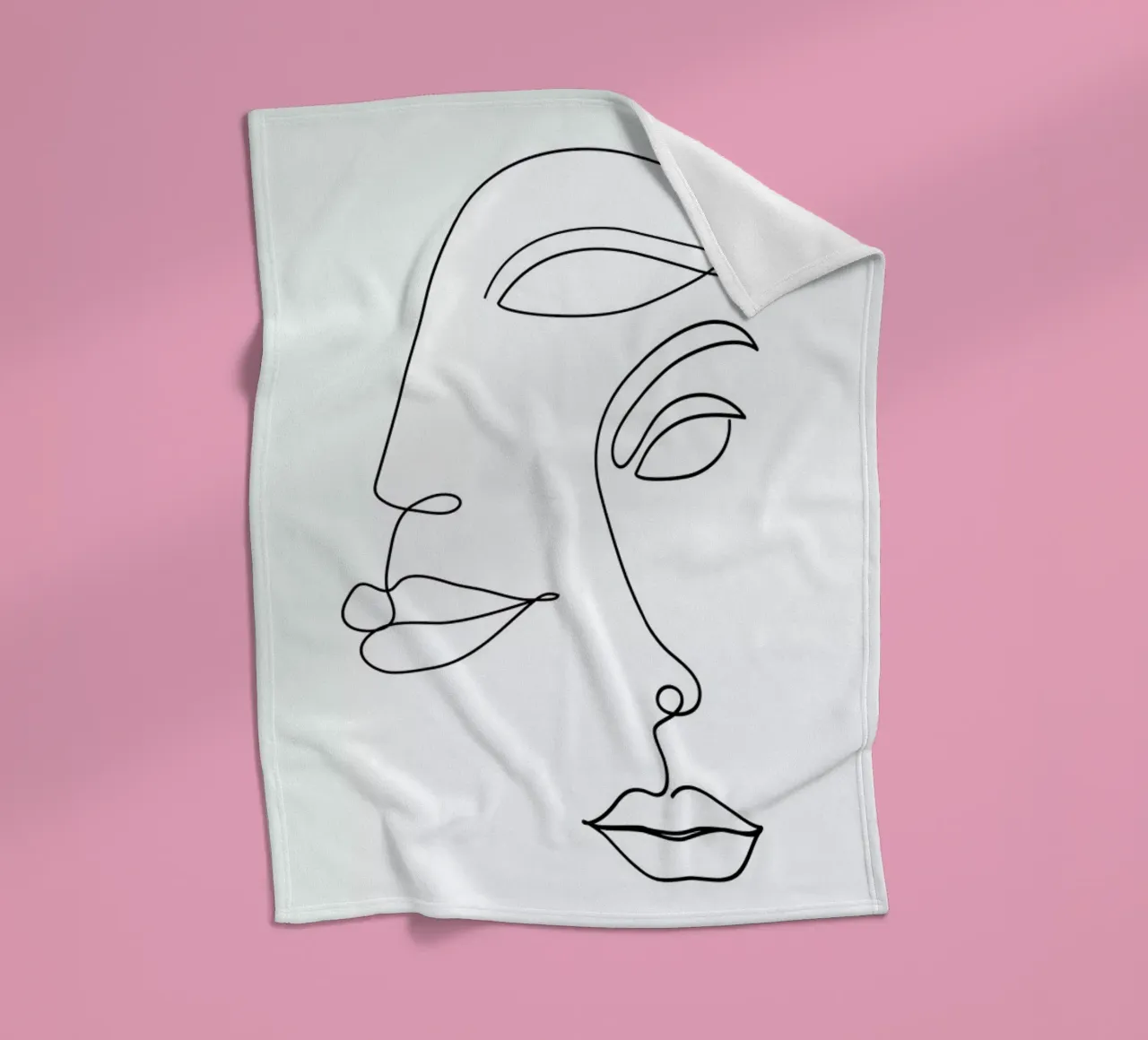 Two Faced fleecedeken van Honeymoon Hotel